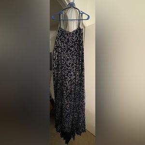 Plus Size glitter gown